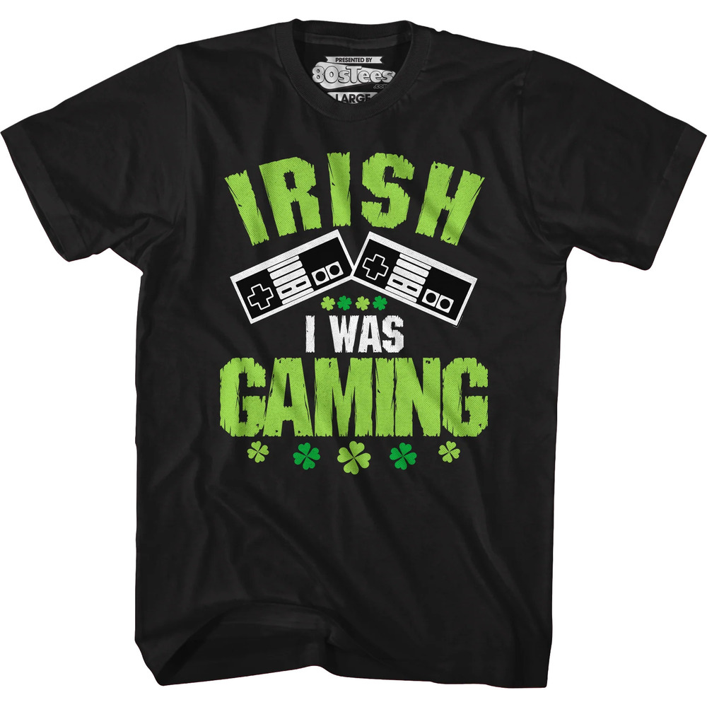 Irish I Was Gaming Tshirt